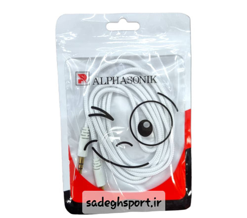 AUX cable tarpaulin model length 1.3 meters Alfasonic brand